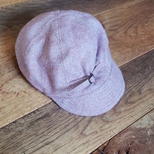 Purple wool brimmed hat by Coal
